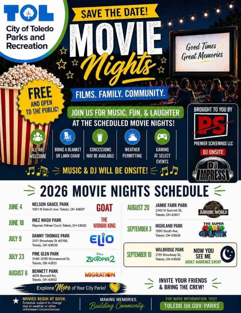 Movie Night Flyer